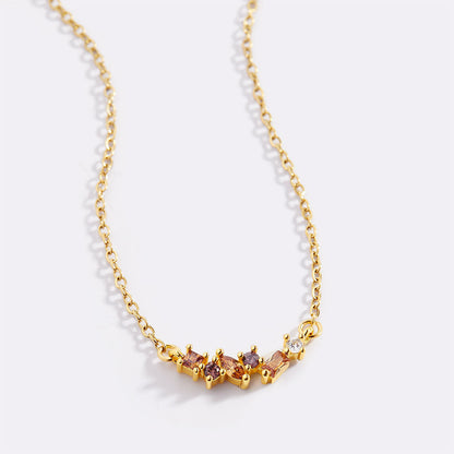 Ombre Birthstone Necklace