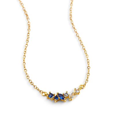 Ombre Birthstone Necklace