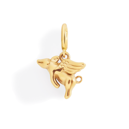 Flying Pig Charm