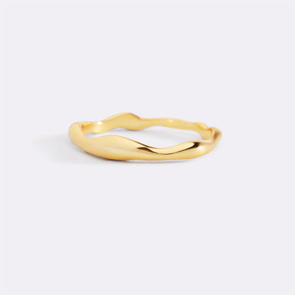 Handcrafted Reticulated Ring