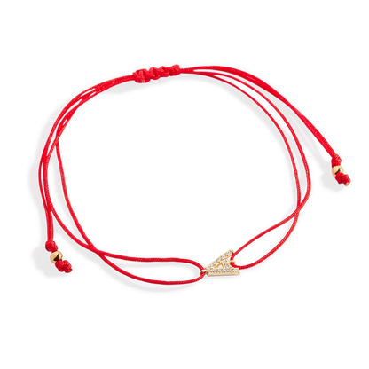 Initial String Adjustable Bracelet