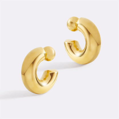 Reversible Hoop Earrings