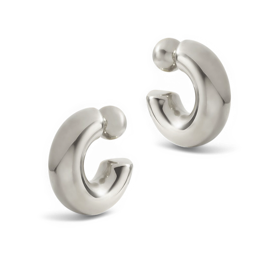Reversible Hoop Earrings