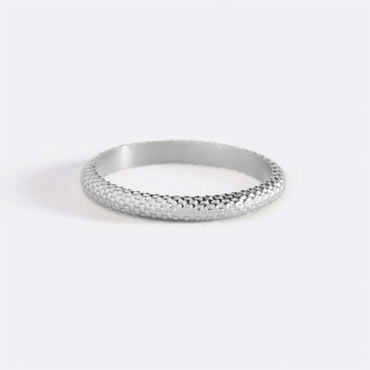Snakeskin Stacking Ring