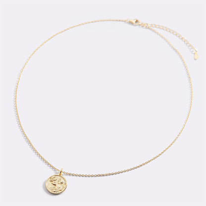 Greek Goddess Pendant Necklace