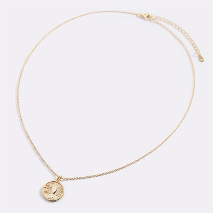 Greek Goddess Pendant Necklace