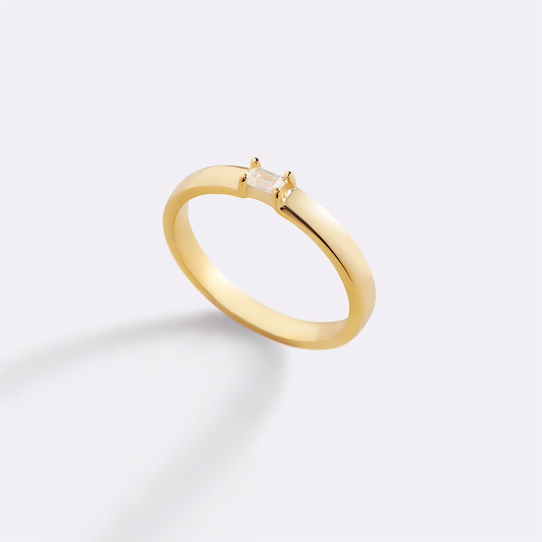 Baguette Diamond Band Ring