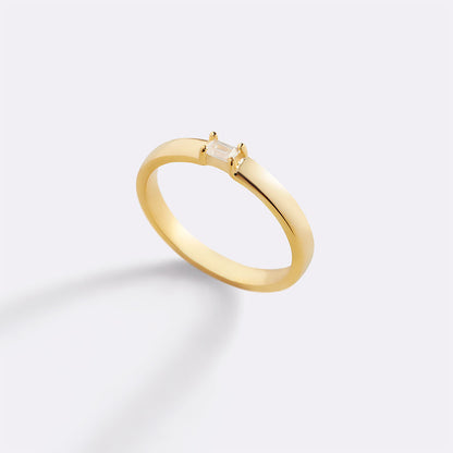 Baguette Diamond Band Ring