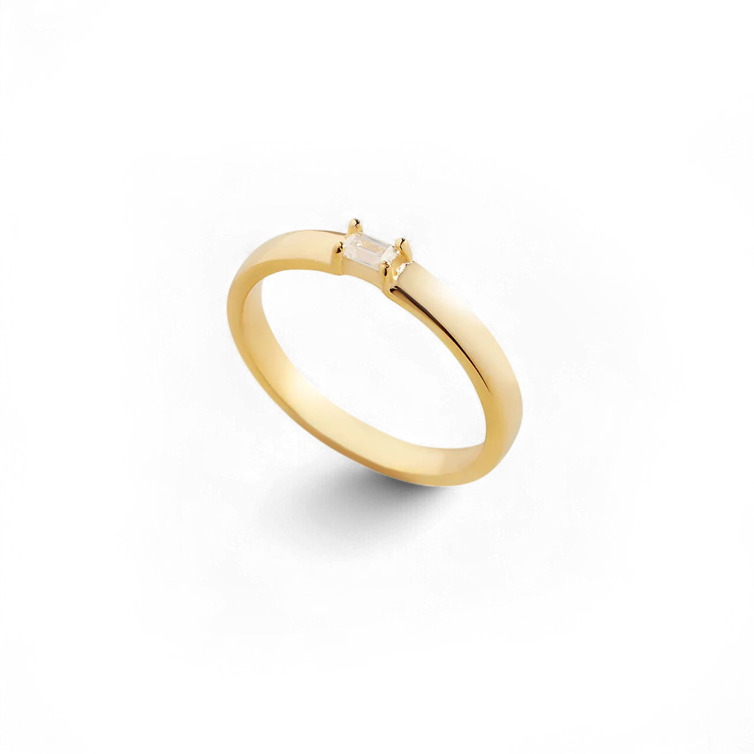 Baguette Diamond Band Ring