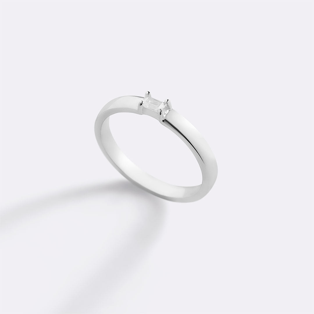 Baguette Diamond Band Ring