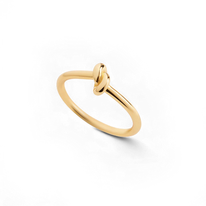 Eternal Knot Ring – Gold