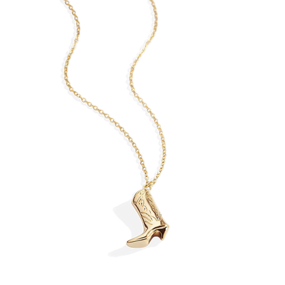 Cowboy Boot Necklace
