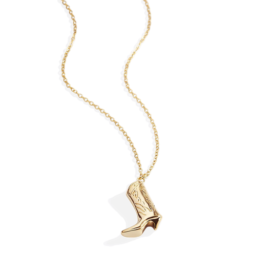 Cowboy Boot Necklace