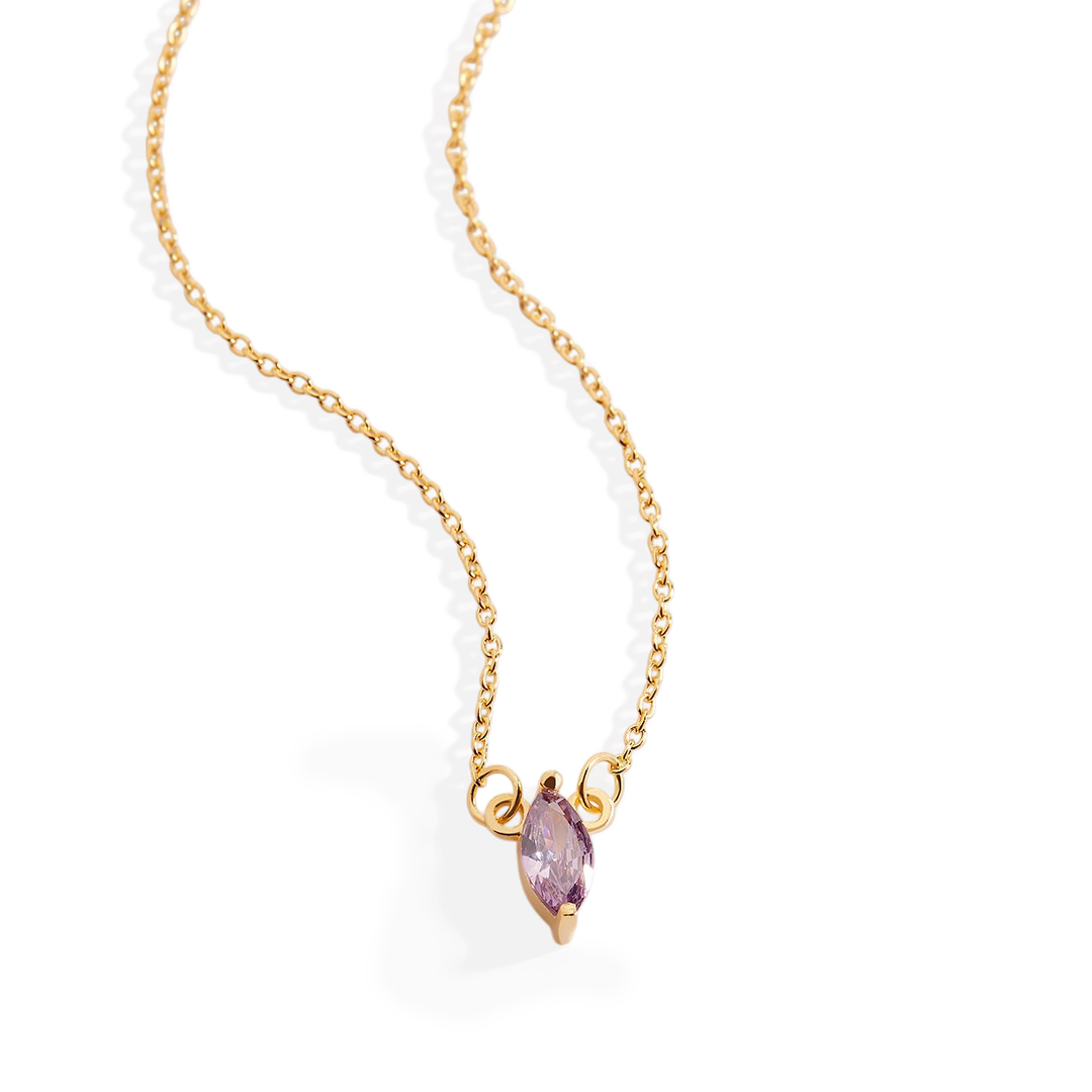 Elegant Family Birthstone Necklace