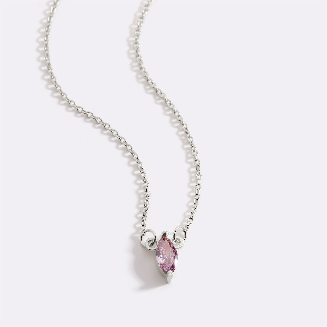 Elegant Family Birthstone Necklace