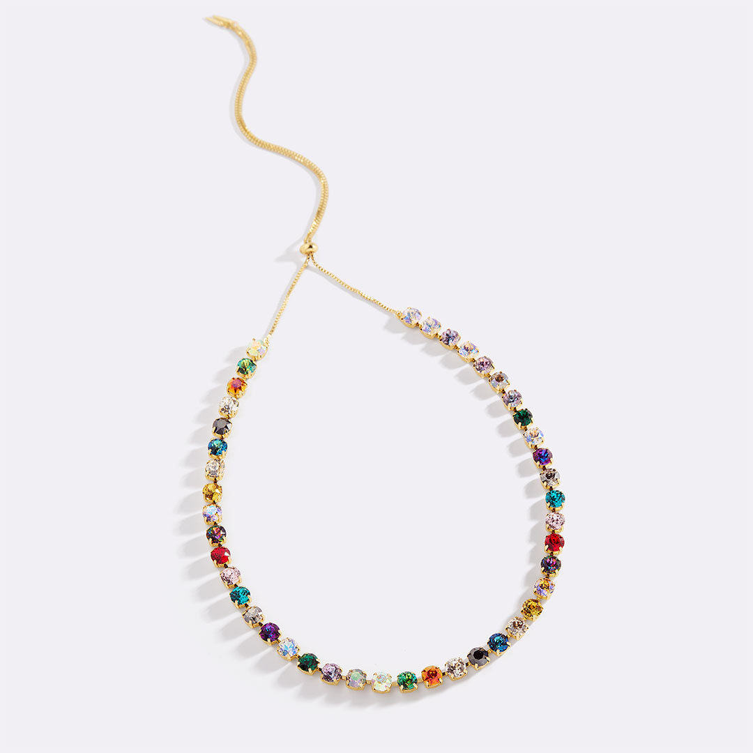 Ombré Crystal Adjustable Necklace