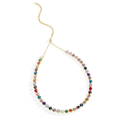 Ombré Crystal Adjustable Necklace