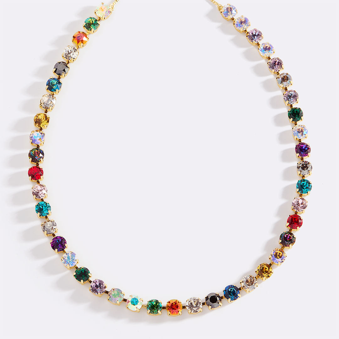 Ombré Crystal Adjustable Necklace