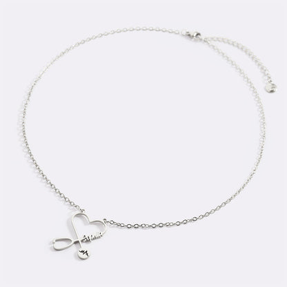 Stethosope Name Necklace