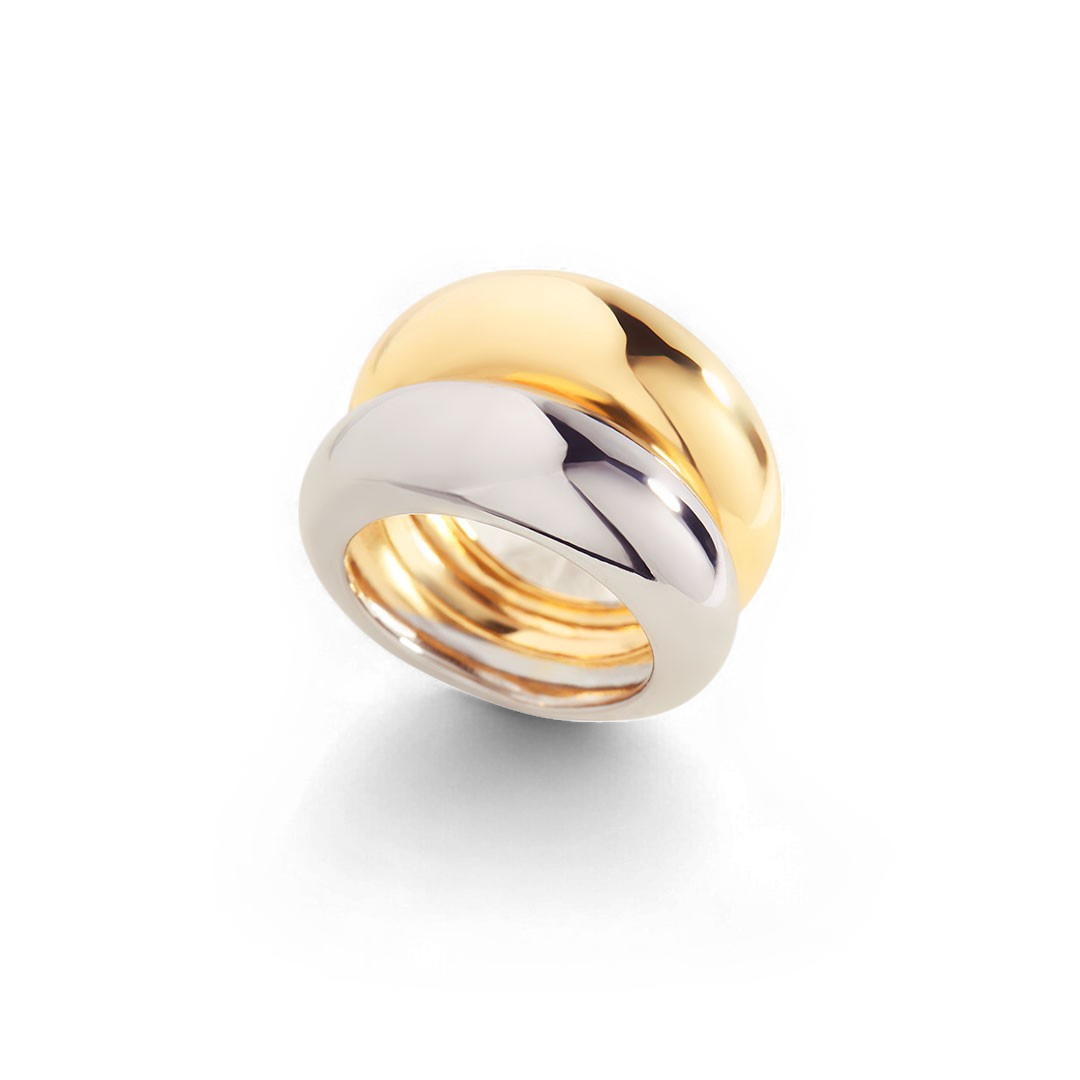 The Merge Mixed Metal Ring