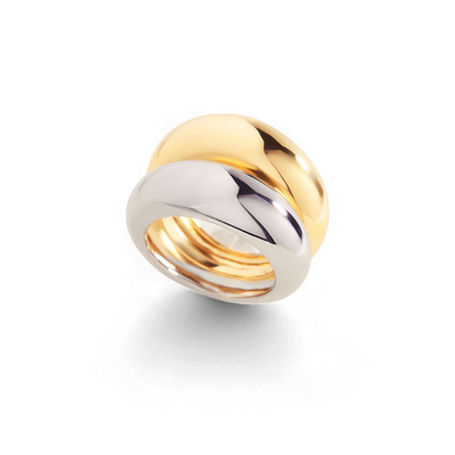 The Merge Mixed Metal Ring