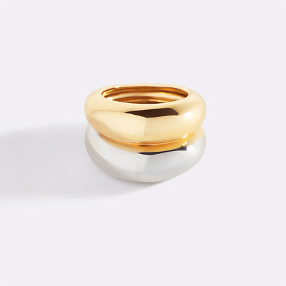 The Merge Mixed Metal Ring
