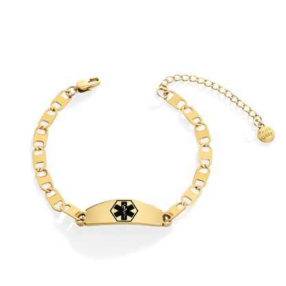 Engraved Medical Alert Bracelet