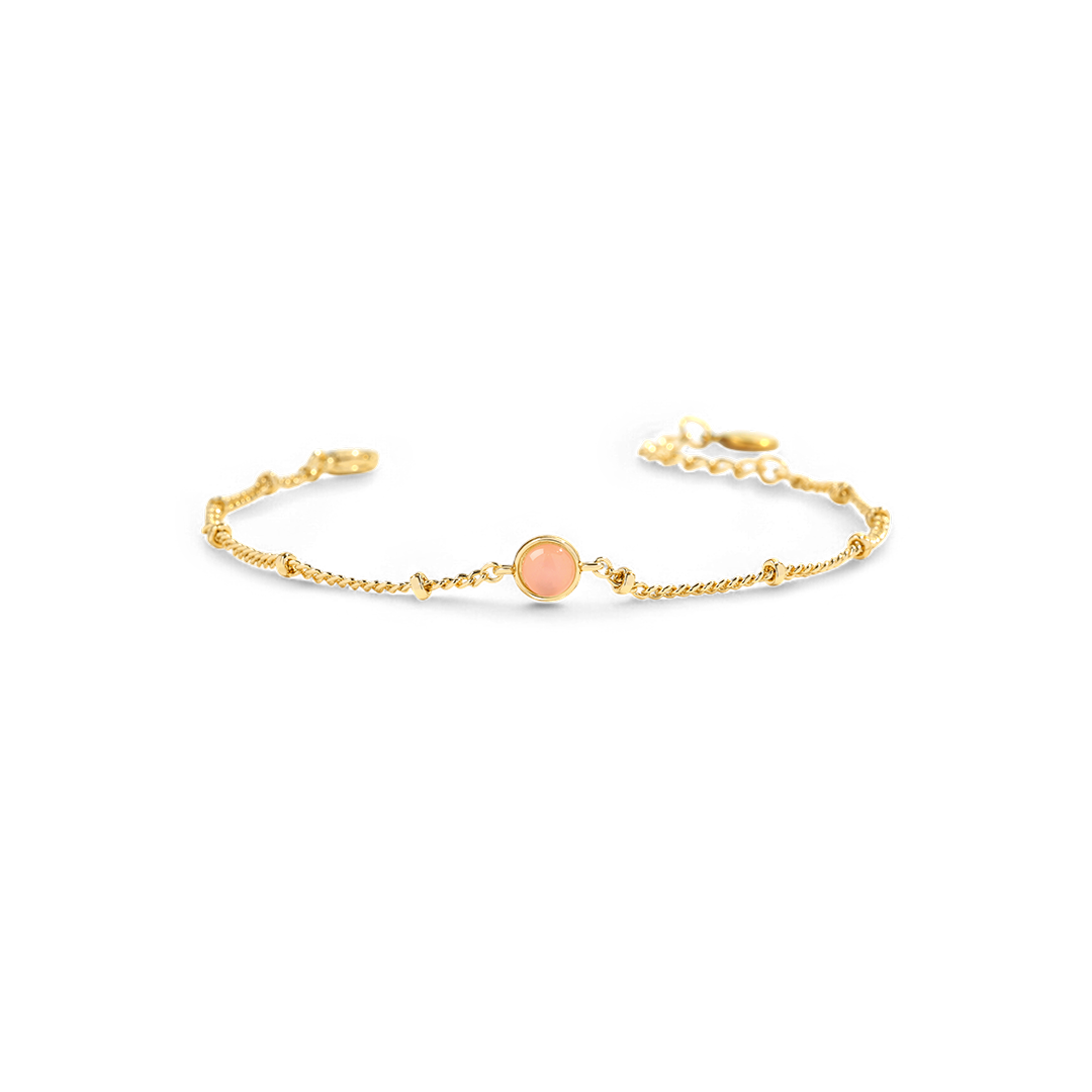 Rose Quartz Gemstone Bracelet