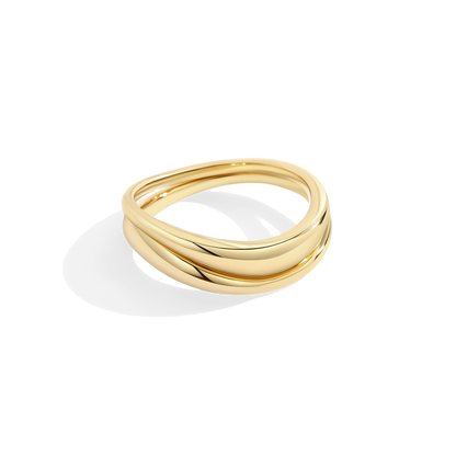 Organic Stacking Ring Set