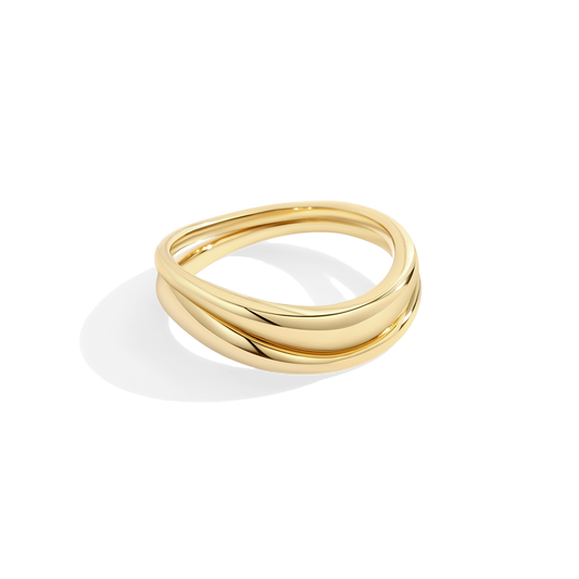 Organic Stacking Ring Set