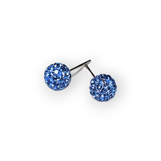 Glittersphere Stud Earrings