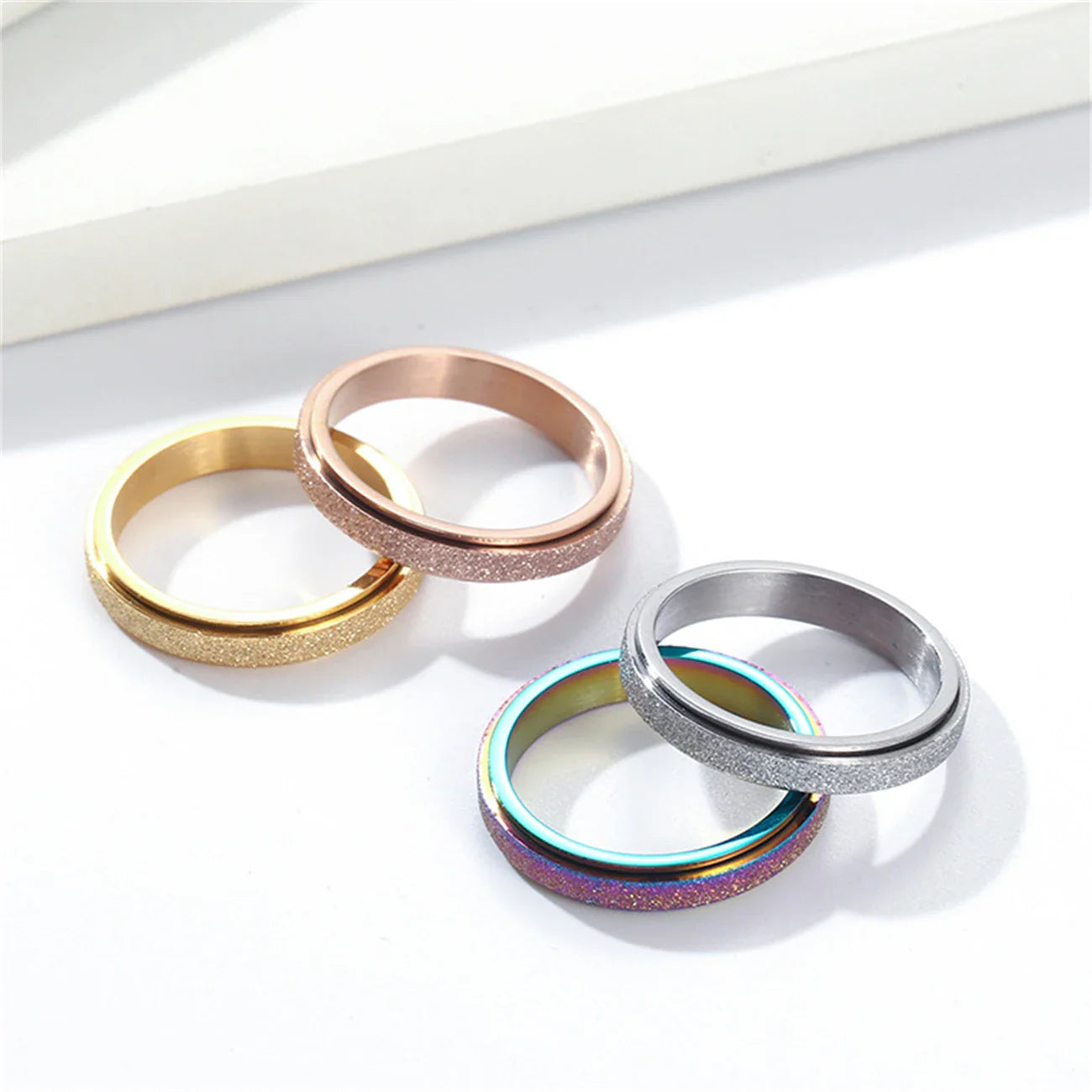 Anillo giratorio simple