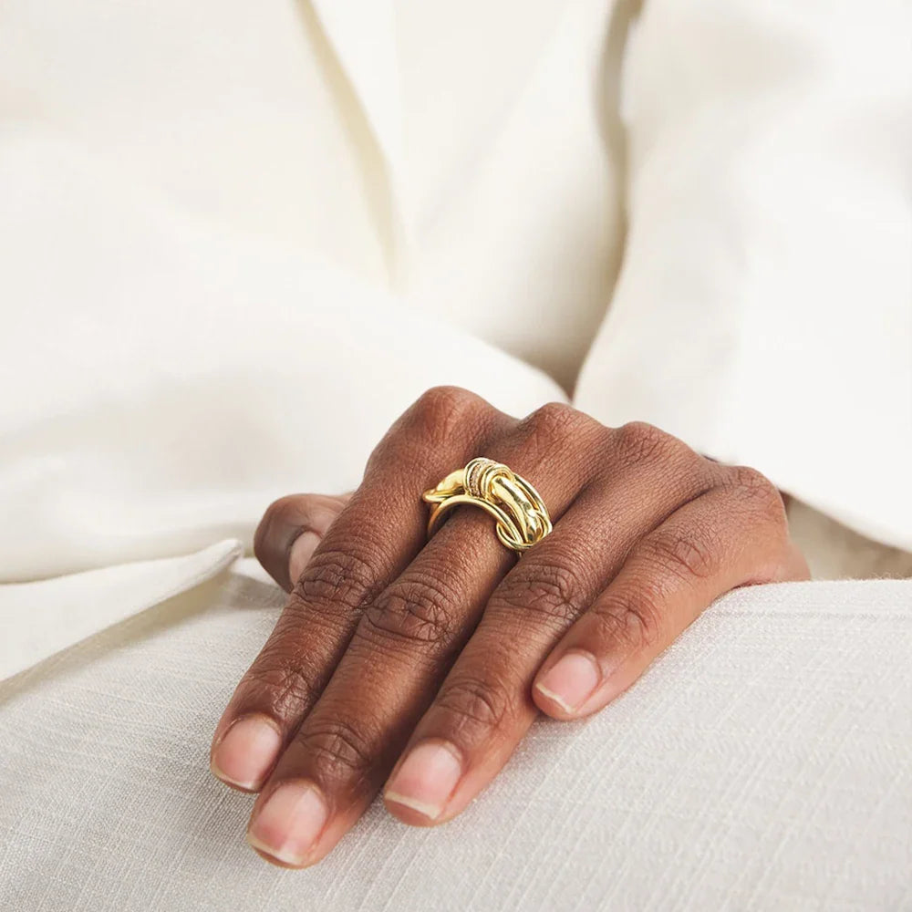 Anillo giratorio de enlace eterno