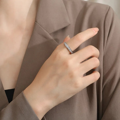 Anillo giratorio simple