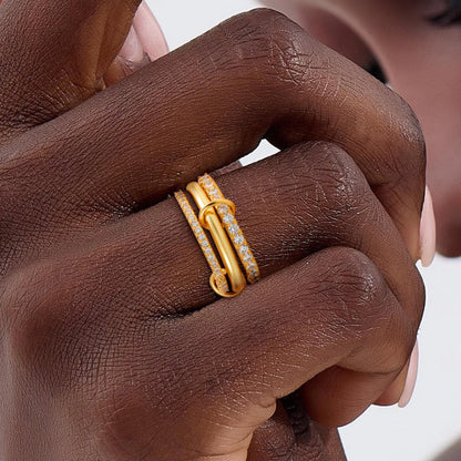 Anillo giratorio de enlace eterno