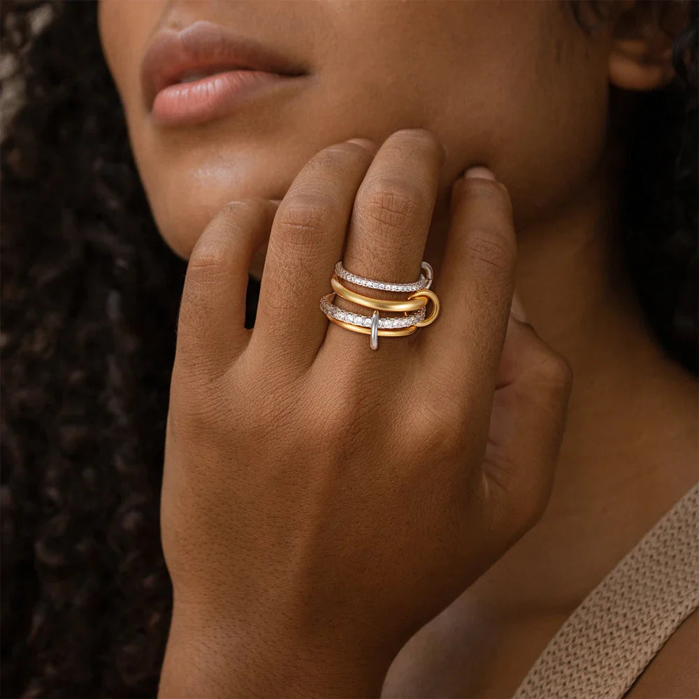 Anillo giratorio de enlace eterno