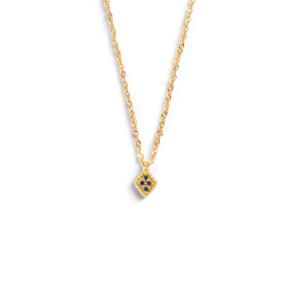 Dainty Birthstone Kite Necklace