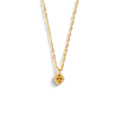 Dainty Birthstone Kite Necklace