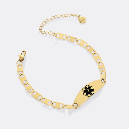 Engraved Medical Alert Bracelet