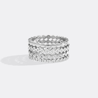 Dainty Gold Mini Ring Set