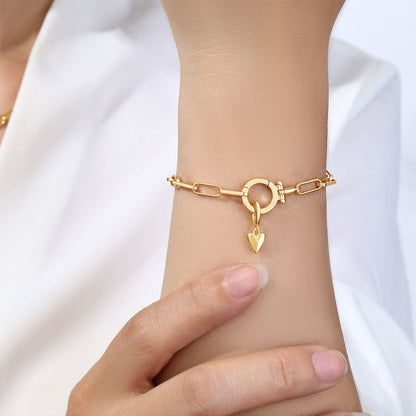 Minimalist Heart Charm