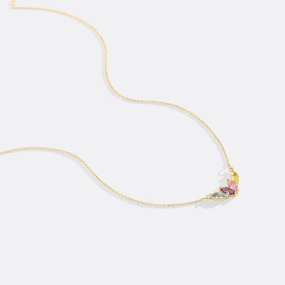 Elegant Family Birthstone Necklace