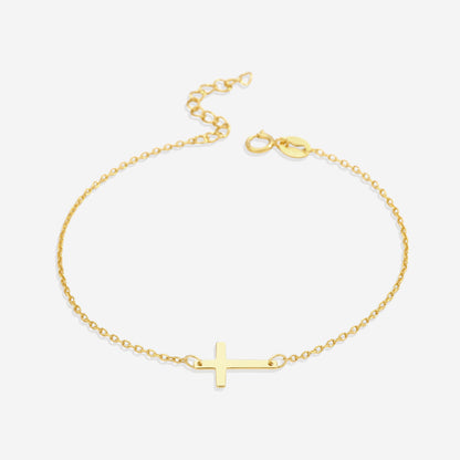Cross Charm Bracelet
