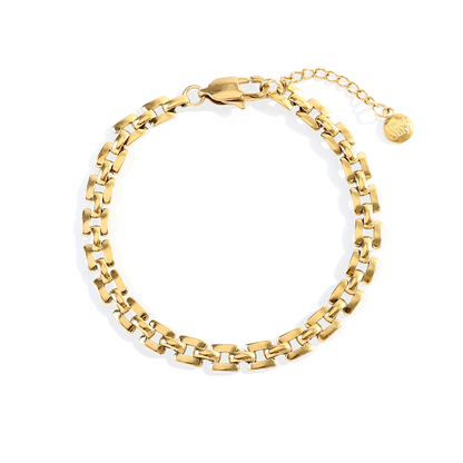 Timepiece Link Chain Bracelet