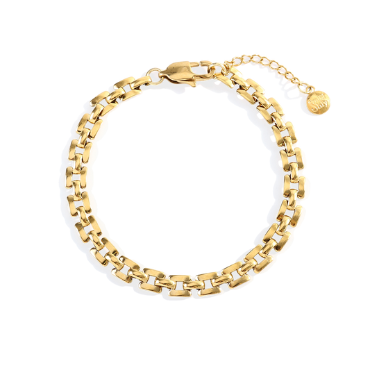 Timepiece Link Chain Bracelet