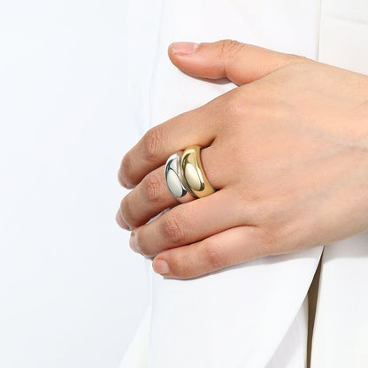 The Merge Mixed Metal Ring