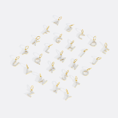 Diamond Initial Charm