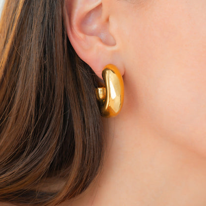 Reversible Hoop Earrings