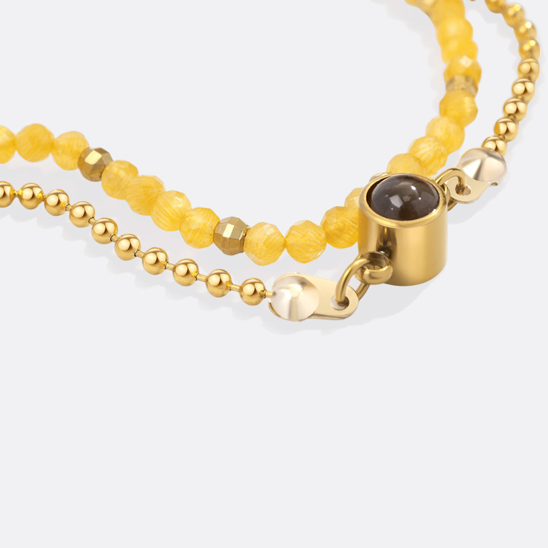 Crystal Photo Bracelet