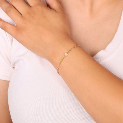 Rose Quartz Gemstone Bracelet